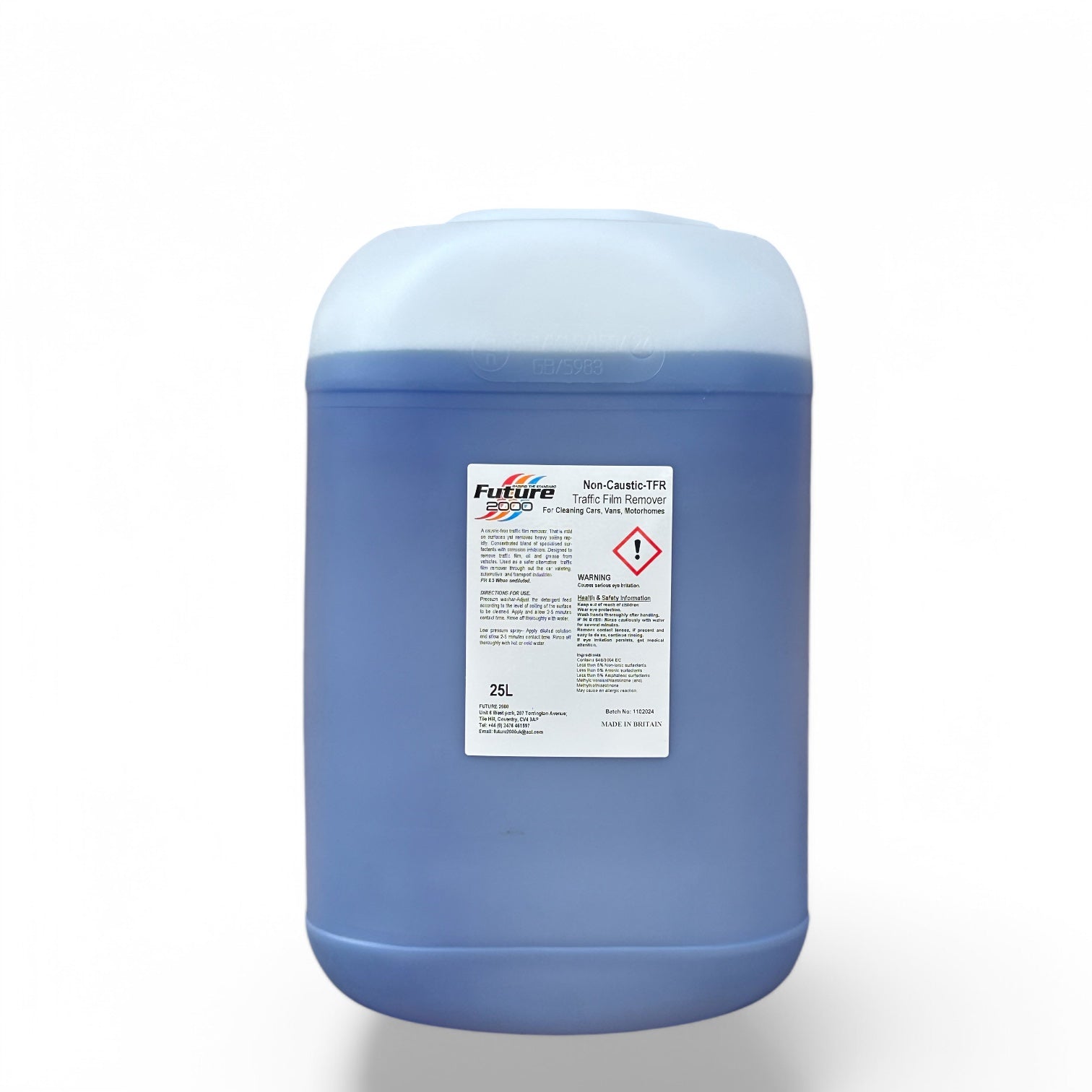 NON-CAUSTIC TRAFFIC FILM REMOVER